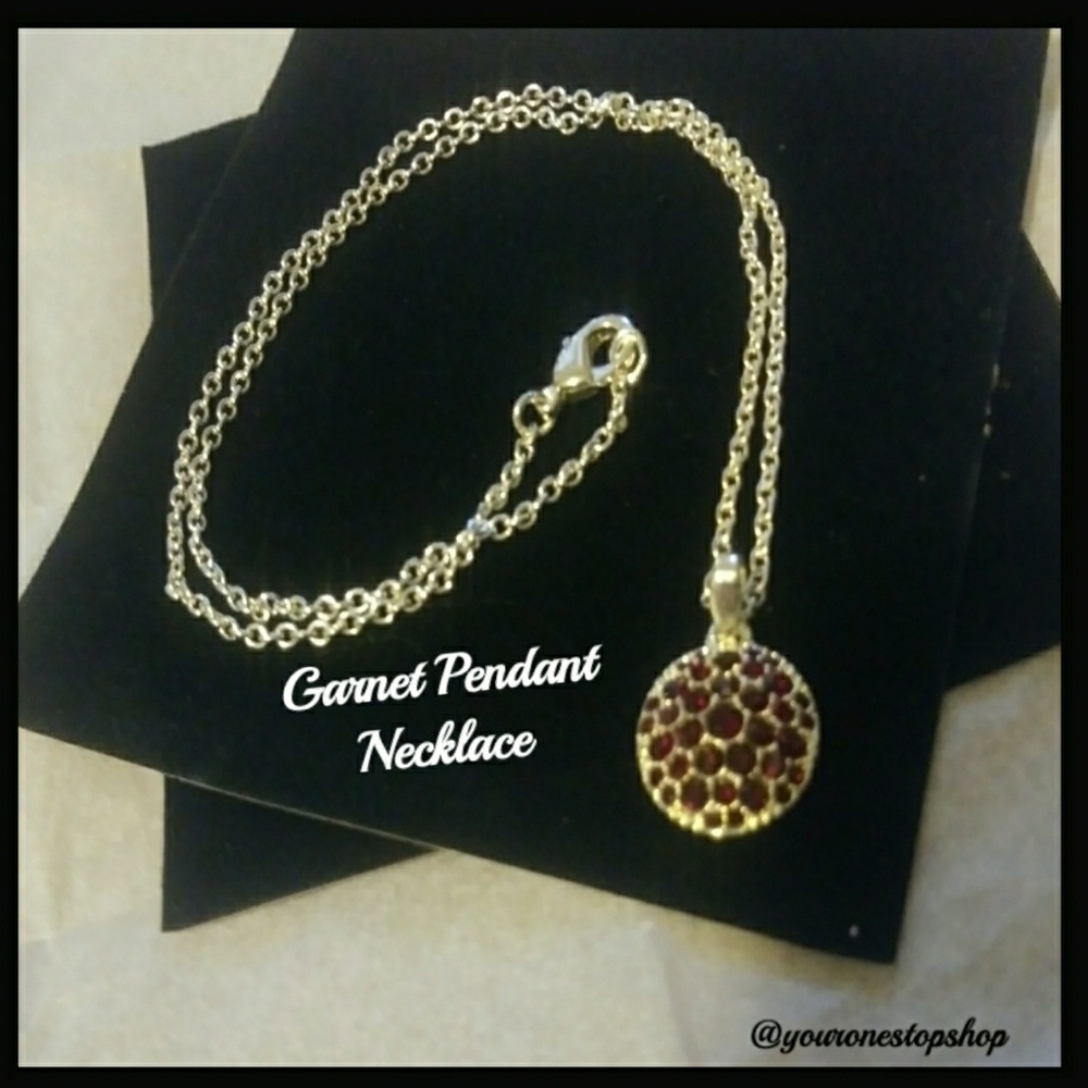 January Birthstone Necklace